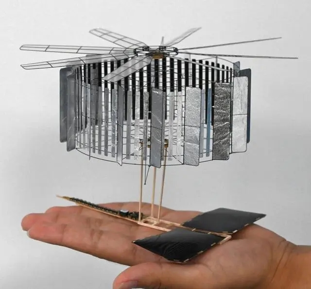 ​仅重4.21克！北航科研团队研发出太阳能动力微型无人机